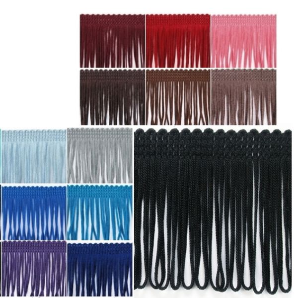 Franse elastisch 15cm Viskose